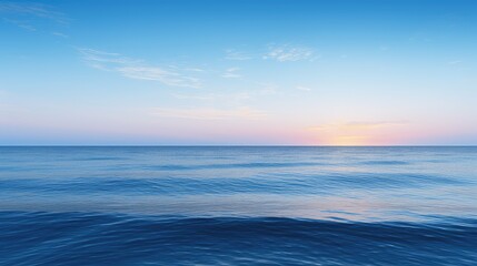 Obraz premium ocean border blue