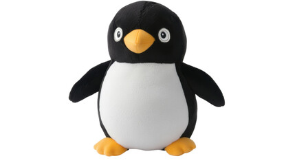 Fototapeta premium penguin on white background