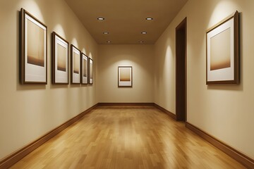 Fototapeta premium corridor in the hotel
