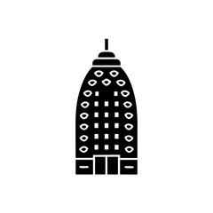 creative details Skyscraper Icon Vector Illustration