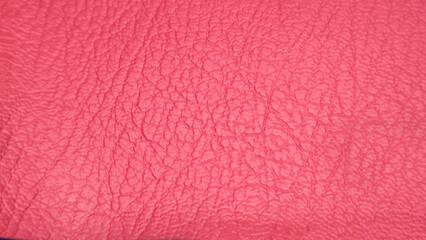 Fototapeta premium Red leather texture for making bags or accessories