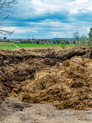 Misthaufen mit Aussicht