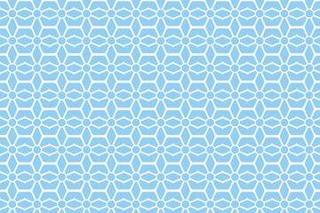 Blue Geometric Pattern – Minimal Vector Seamless Backgrou