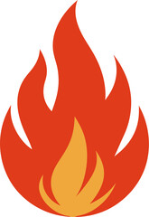 vector fire icon
