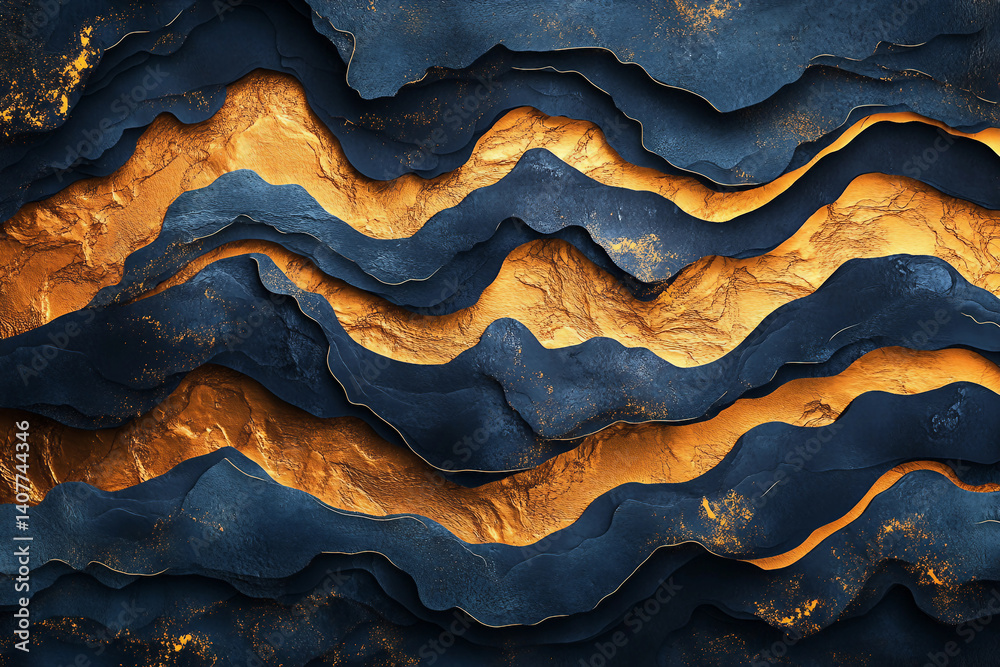 Poster vivid gradient backdrop with a textured surface generative ai