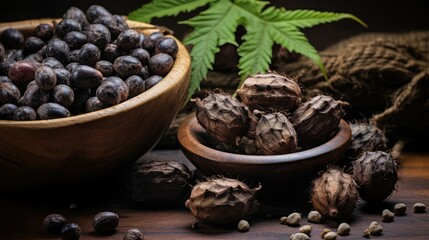 toxic castor oil plant