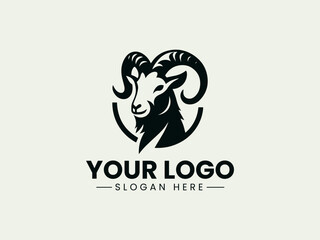 Fototapeta premium Goat Vector Logo Illustration
