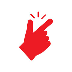 flicking hand icon