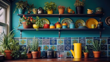 Fototapeta premium personality kitchen backdrop