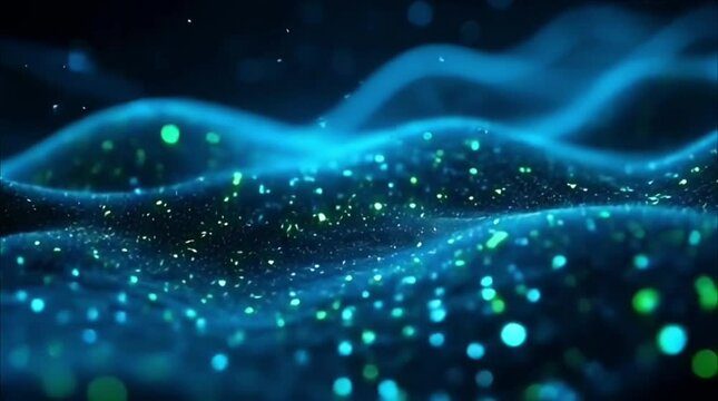 Flowing Binary Data Stream in Cyberspace