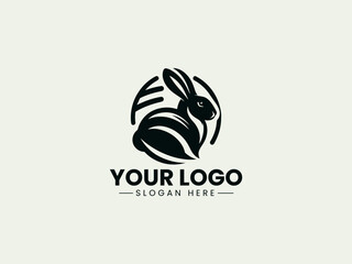 Fototapeta premium Rabbit Vector Logo Illustration