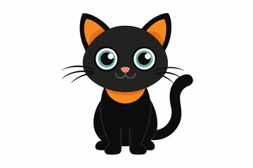 This charming cat vector is fully editable and scalable, making it ideal for both print and web use. Suitable for creative and commercial purposes.