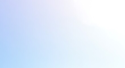 Serene Pastel Dreamscape: Soft Blue and White Gradient AI Generated