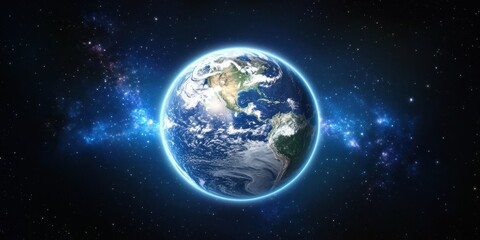 Obraz premium Earth in Space