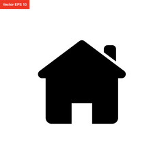 simple home icon modern design