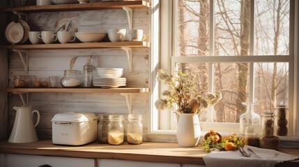 distressed white rustic wood