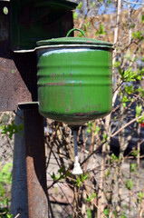 Old street washbasin