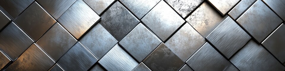 Texture Modern. Silver Brushed Metal Background Design for High Technology Websites