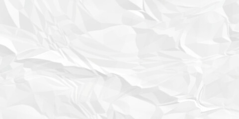 White crumple obsolete billboard rumple. wrinkle ripped creased white crumple aged closeup craft document grunge recycling paper background.	
