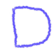 letters made manually with a brush, you can use it for editing needs