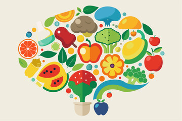 easter eggs and flowers