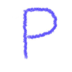 letters made manually with a brush, you can use it for editing needs