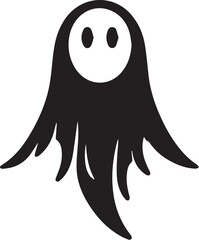 Halloween ghost vector