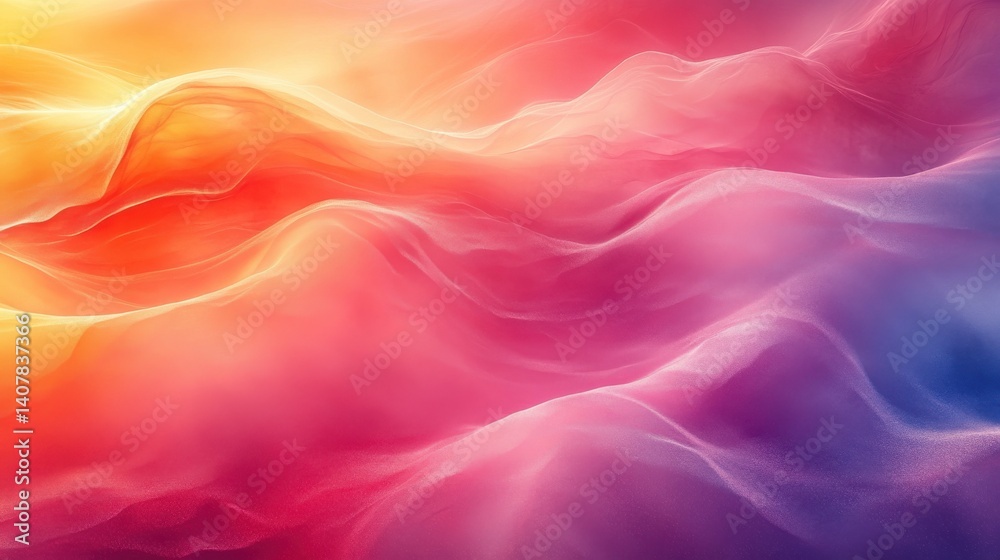 Poster abstract fluid colors retro modern blurred background film grain texture template with dust effect m