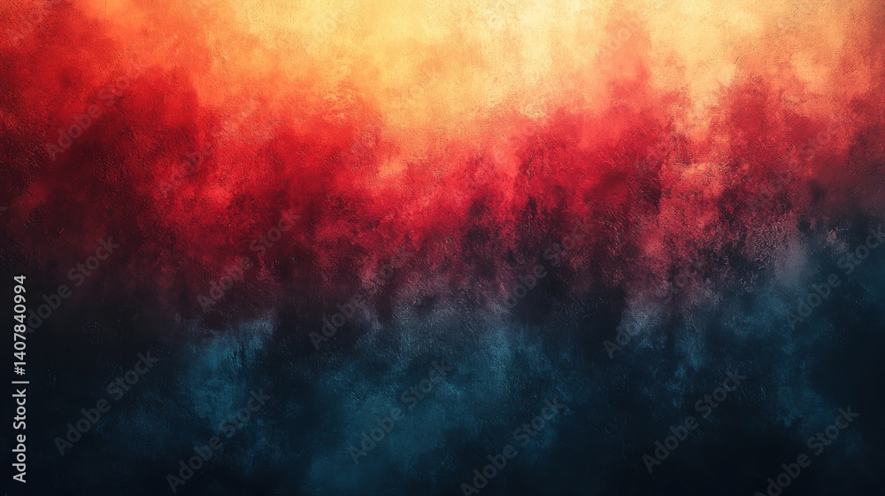 Poster abstract noisy color gradient background with red and black beige design,stock photo