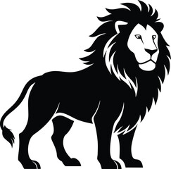 Lion silhouette 