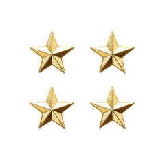 Four Gold Stars - Rating, Award, Excellence, Achievement