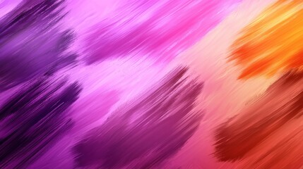 Abstract diagonal brushstrokes vibrant color gradient background