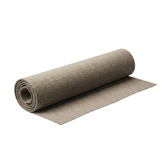 A rolled mulching sheet