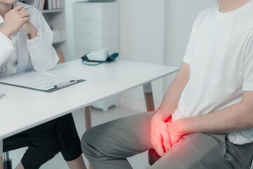 A young man visits his doctor for a urinary tract infection and enlarged prostate. The doctor...