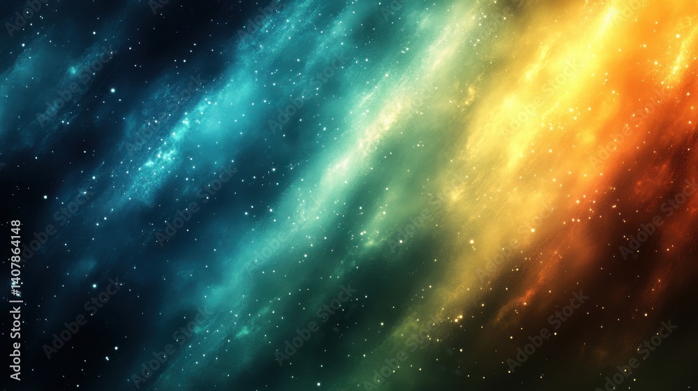 Aufkleber black dark blue green emerald petrol teal lime yellow white abstract background color gradient ombre