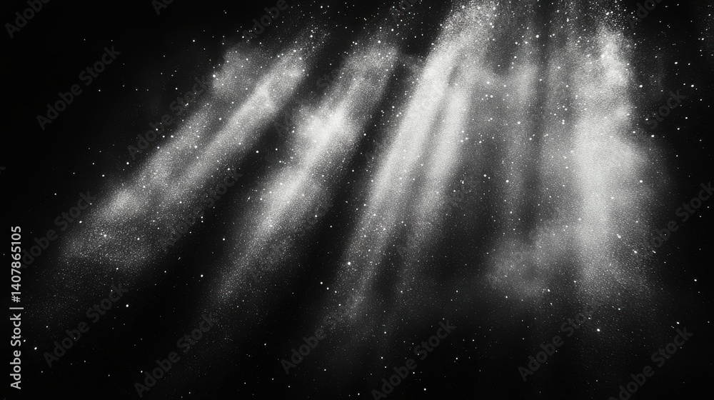 Poster black noise grain transparent gradient background dust effect,transparent overlay background