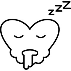 Sleeping icon