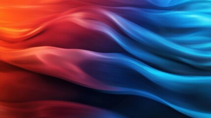 Obraz premium Abstract vibrant flowing fabric texture background