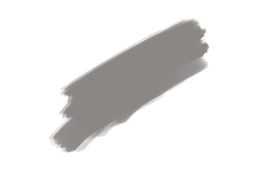 Abstract Black brush stock isolated, PNG file
