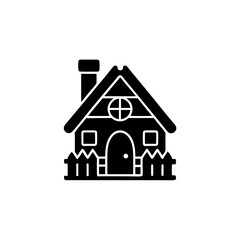 creative details Cottage Icon Vector Illustration