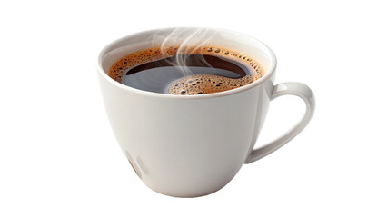coffee cup isolated on transparent background, AI