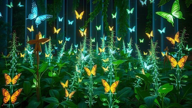 Symphony of Biodata: Digital Garden