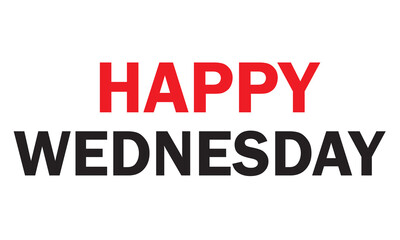 Happy Wednesday Vector art 