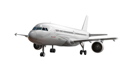 Aviation Marvel: A meticulously captured aircraft, poised for takeoff or mid-flight, its sleek design promising swift journeys, ready to conquer the expansive canvas of the sky.