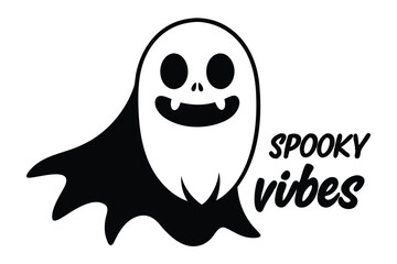 halloween ghost vector