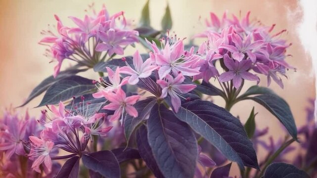 Asclepias syriaca: A genus of perennial flowering plants commonly referred to as milkweeds.
