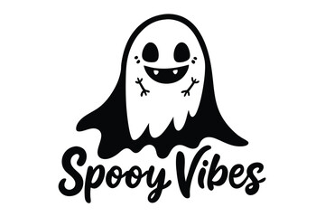 halloween ghost vector