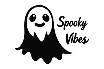 halloween ghost vector
