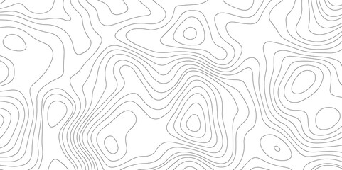 Abstract wave paper curved reliefs background. Modern design with White background with topographic wavy pattern design. paper texture Imitation of a geographical map shades. White background.
