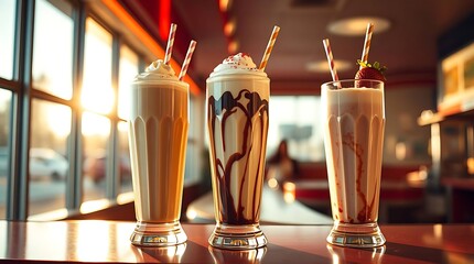 Colorful Bubble Teas with Tapioca Pearls &ndash; Trendy Caf&eacute; Style Beverage Display